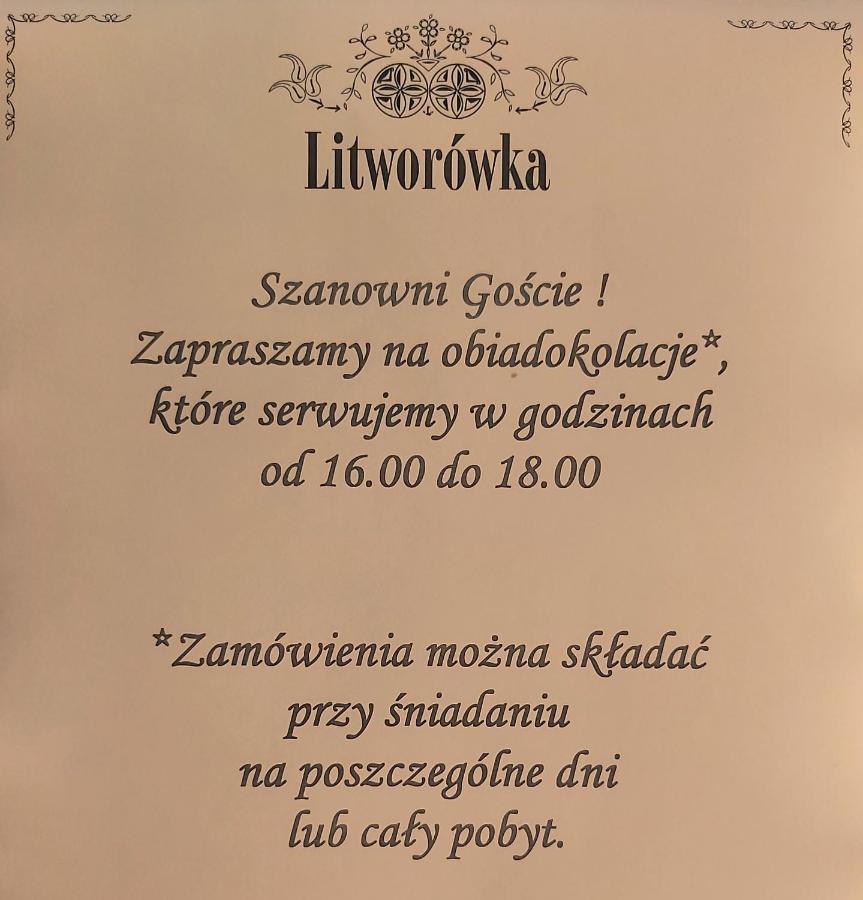 Willa Litworówka Biały Dunajec Exterior foto
